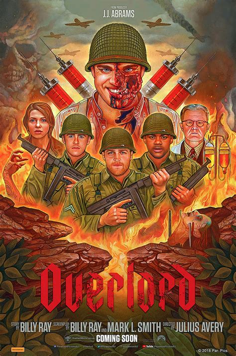 Overlord by Nicky Barkla - Home of the Alternative Movie Poster -AMP-