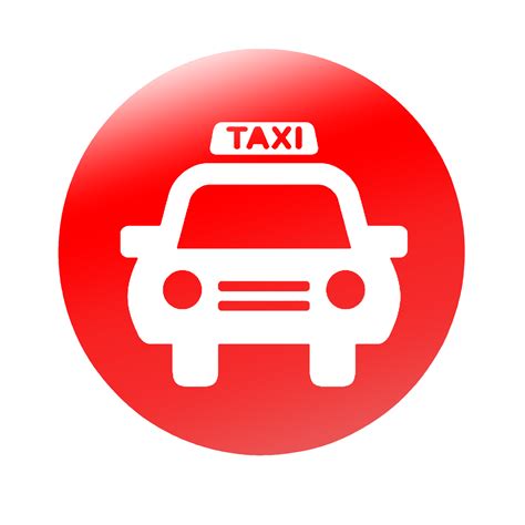 Download Taxi Circle Icon PNG Image for Free