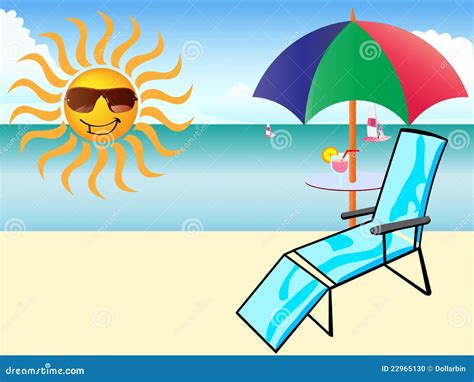 Sun And Fun On The Beach Stock Photo - Image: 22965130