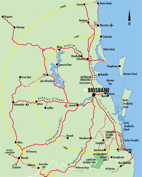 Map Of North Brisbane | Zip Code Map