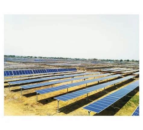 Grid Tie Adani Solar Power Plant, For Industrial, Capacity: 100kw at Rs ...