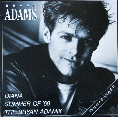 Bryan Adams - Diana / Summer Of '69 / The Bryan Adamix (1985, Vinyl ...