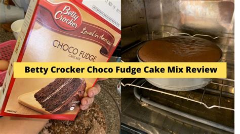 Betty Crocker Choco Fudge Cake Mix Review - Mishry