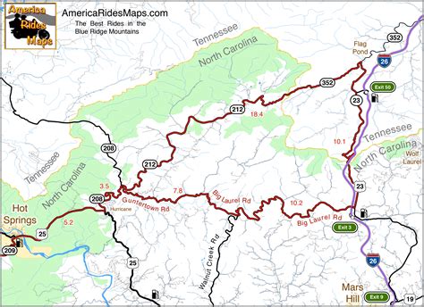 Map Blue Ridge Mountains Nc - Share Map