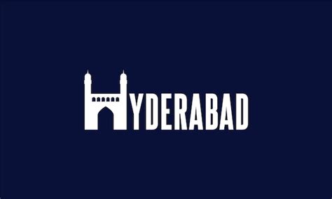 Premium Vector | Hyderabad hyderabad city flat vector logo design with iconic place