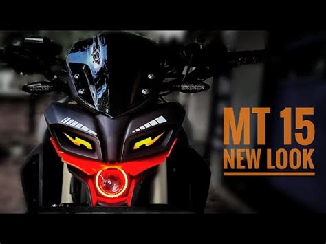 Yamaha MT 15 Crazy Modification | MT 15 Headlight Modify | Killer Look | Kerala Modification MT ...