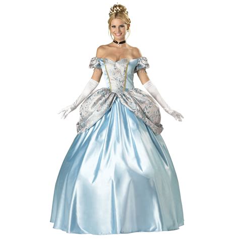 Cinderella Disney Princess Elegant Dress Cosplay Costume (Size S, M, L, Plus) | eBay