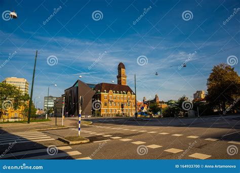 MALMO, SWEDEN: Skyline of Malmo Dominated by the World Maritime ...