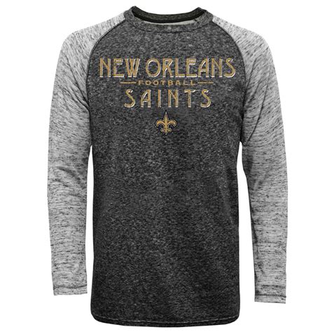 Men's Majestic Threads Black New Orleans Saints Conquest Double Face ...