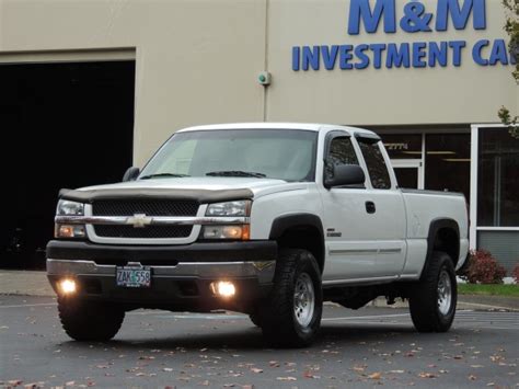 2003 Chevrolet Silverado 2500 HD 4X4 4-Door 6.6L DURAMAX Turbo DIESEL w/ ALLISON