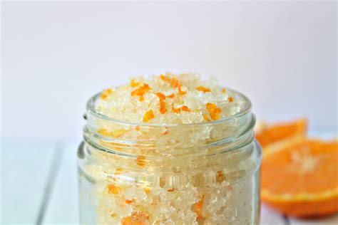 orange sugar scrub | Alluring Soul