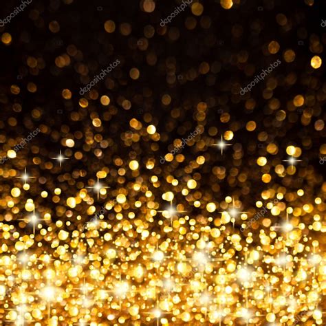 fundo de luzes de Natal dourado — Fotografias de Stock © luceluceluce ...