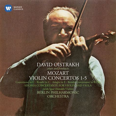 Mozart: Violin Concertos & Sinfonia Concertante for Violin and Viola | Warner Classics