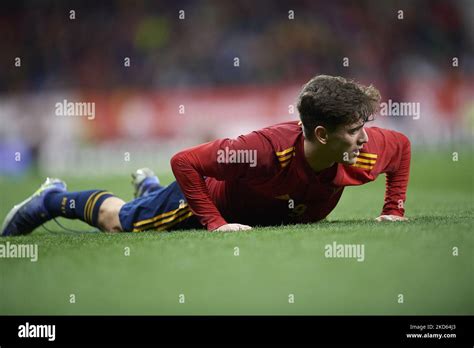 Gavi (FC Barcelona) of Spain during the international friendly match ...