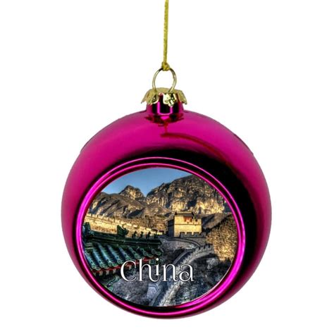 China Ornament - Great Wall of China Christmas Ornament - Christmas ...