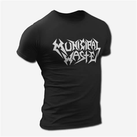 Municipal Waste Logo T-Shirt, Municipal Waste Band Thrash Metal Merch – Metal Merch T-Shirts ...