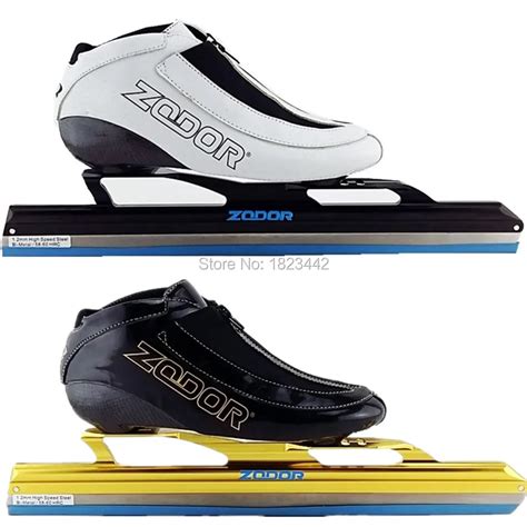 Ice Speed Skate ice ZODOR Skate boot carbon boot long track skating shoesDislocation ice skate ...