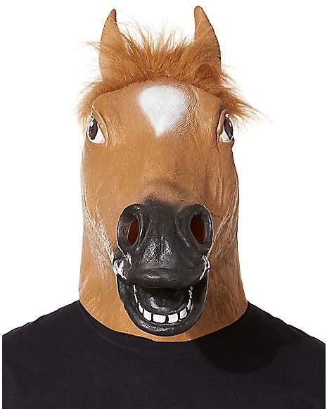 Horse Head Full Mask - Spirithalloween.com