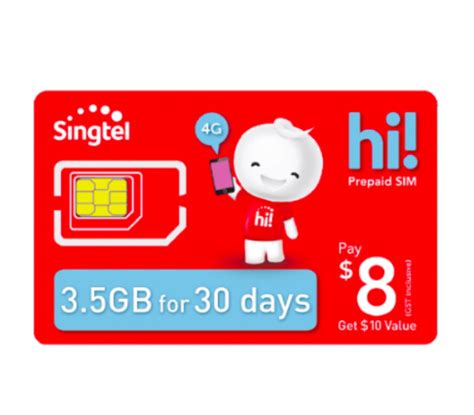 Singtel Prepaid SIM Card For Sale