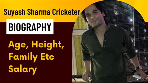 Suyash Sharma Cricketer Biography: Age, Height, Family Etc - Musik Ringtone Blog