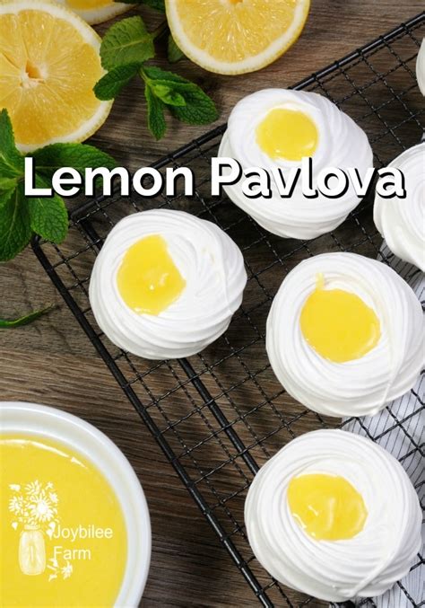 Lemon Pavlova Recipe - Joybilee® Farm | DIY | Herbs | Gardening