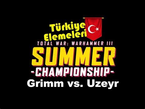 Steam Community :: Video :: Yarı Final (Sol Kulvar) - Total War Warhammer 3 Summer Championship ...