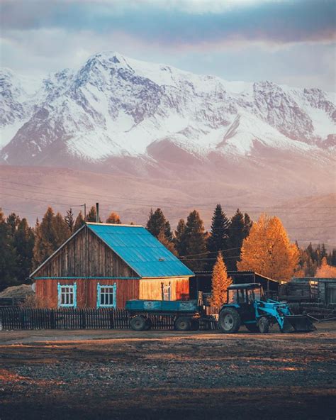 Farm life in rural Russia at -30°C (-22°F) : r/MostBeautiful