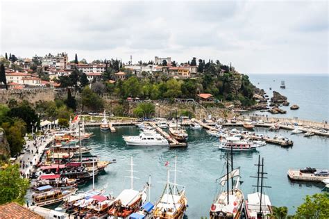 Old Town of Antalya, Turkey Editorial Stock Photo - Image of fort, journey: 105918193