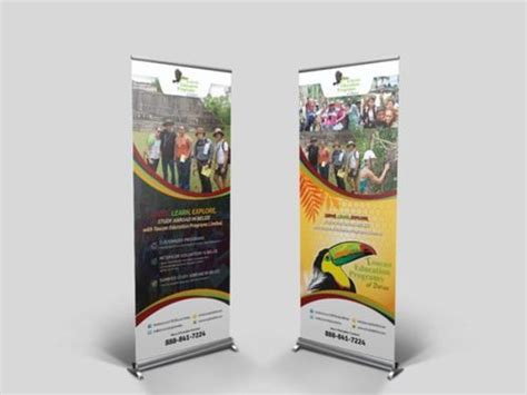 Roll Up Standee, Size : 6(H) X 3(W) Fts. at Best Price in Hyderabad | Fine Digital Prints