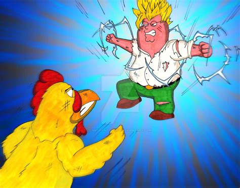 SS Peter vs the chicken by madcrazyspider on DeviantArt