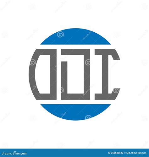 ODI Letter Logo Design on White Background. ODI Creative Initials ...