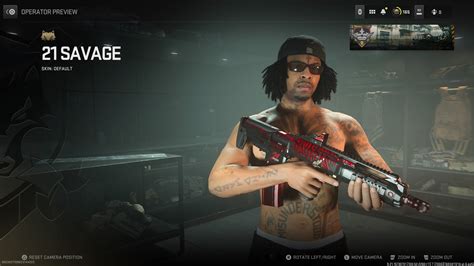 How to get the 21 Savage operator skin in MW2 and Warzone