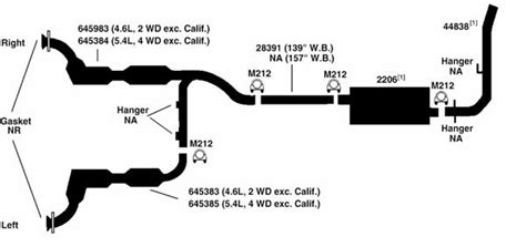 Ford Ranger Exhaust System Diagram