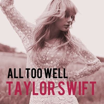 All Too Well cover (Taylor Swift) by sapatoverde on DeviantArt