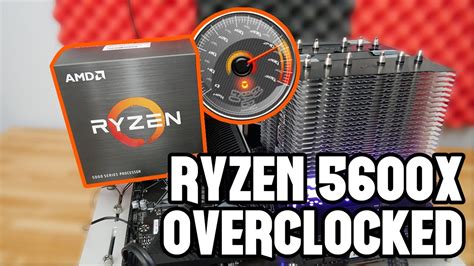 Ryzen 5600X Overclocking on Air - YouTube