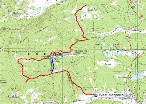 LONE STAR TRAIL MAP TEXAS - ToursMaps.com