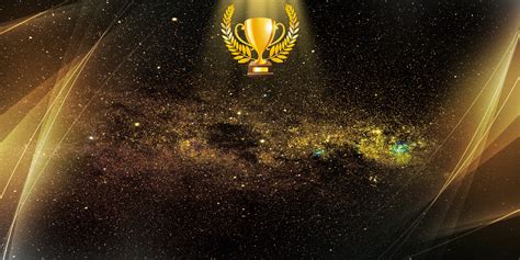 Cool Atmosphere Award Ceremony Poster Background Material, Awards ...