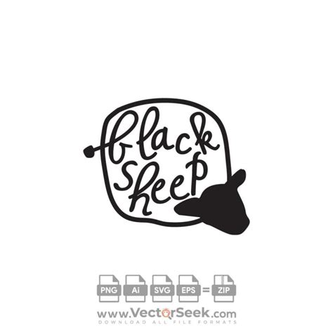 Black Sheep Logo Vector - (.Ai .PNG .SVG .EPS Free Download)