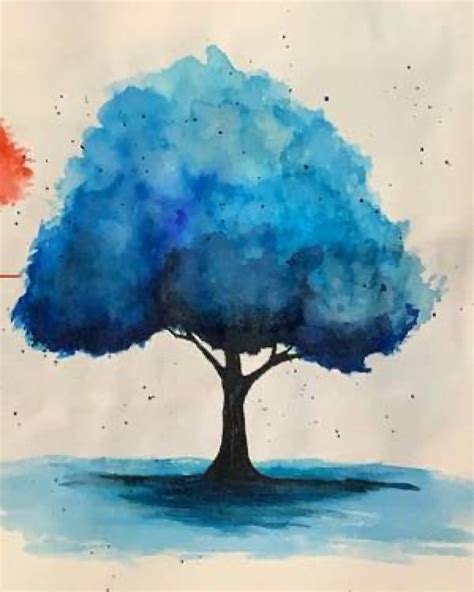 blue tree by bambimood on @DeviantArt