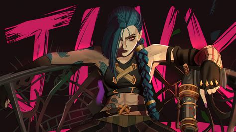 arcane, jinx, netflix, series, lol, 4k, HD Wallpaper | Rare Gallery