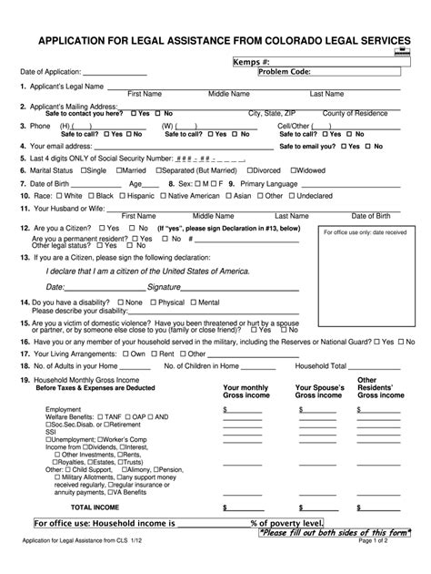 Legal Aid Application Online 2012-2024 Form - Fill Out and Sign Printable PDF Template ...