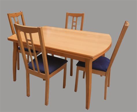 Uhuru Furniture & Collectibles: IKEA Dining Table + 4 Chairs REDUCED -SOLD