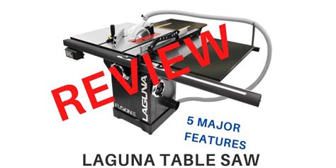 Laguna Table Saw Review - 5 Major Features - SawCafe