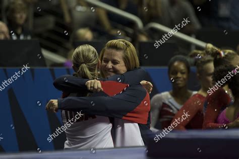 Simone Biles Coach Aimee Boorman Hugs Editorial Stock Photo - Stock ...