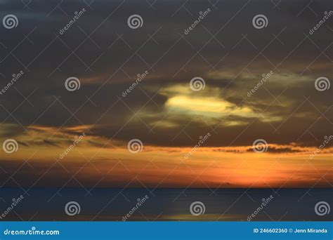 Sunset at the Beach, Tanjung Aru Beach, Kota Kinabalu, Borneo,Sabah, Malaysia Stock Photo ...