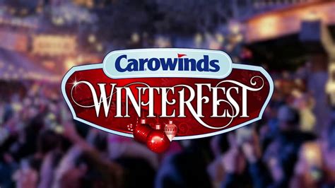 WinterFest at Carowinds - New Holiday Event - YouTube