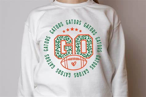 Go Gators Football Mascot - Gators School Team SVG PNG