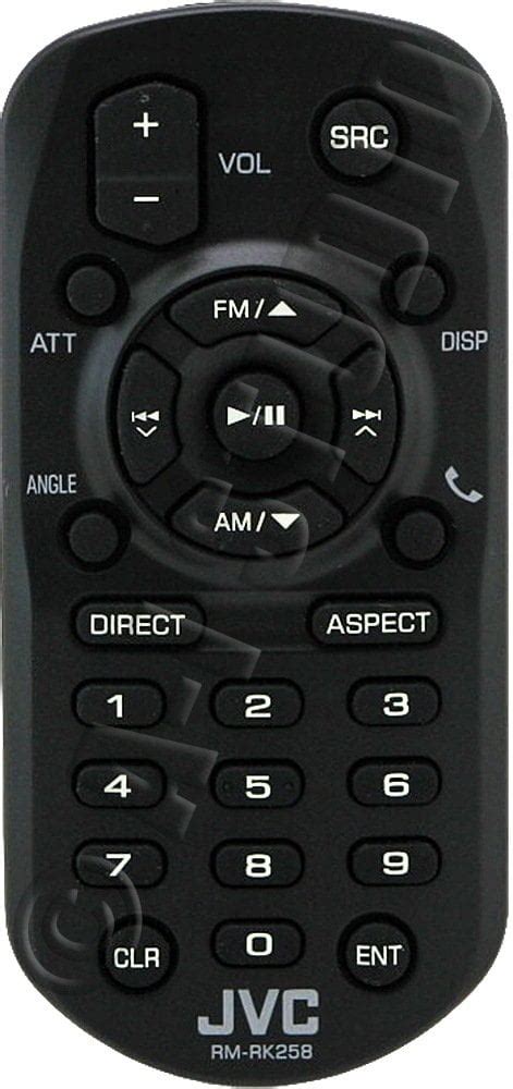 JVC RM-RK258 Wireless Remote Control for Multimedia Receivers - Walmart ...