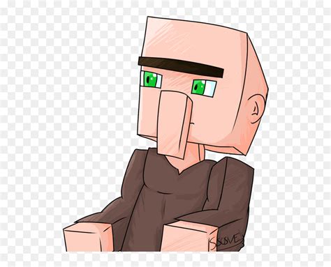 Minecraft Cartoon Villager Png, Transparent Png - vhv