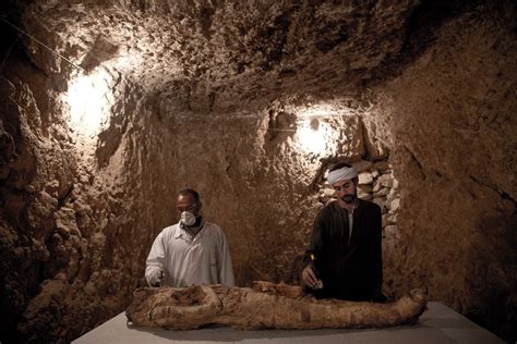 Mummy Discovered in Ancient Tombs in Egypt